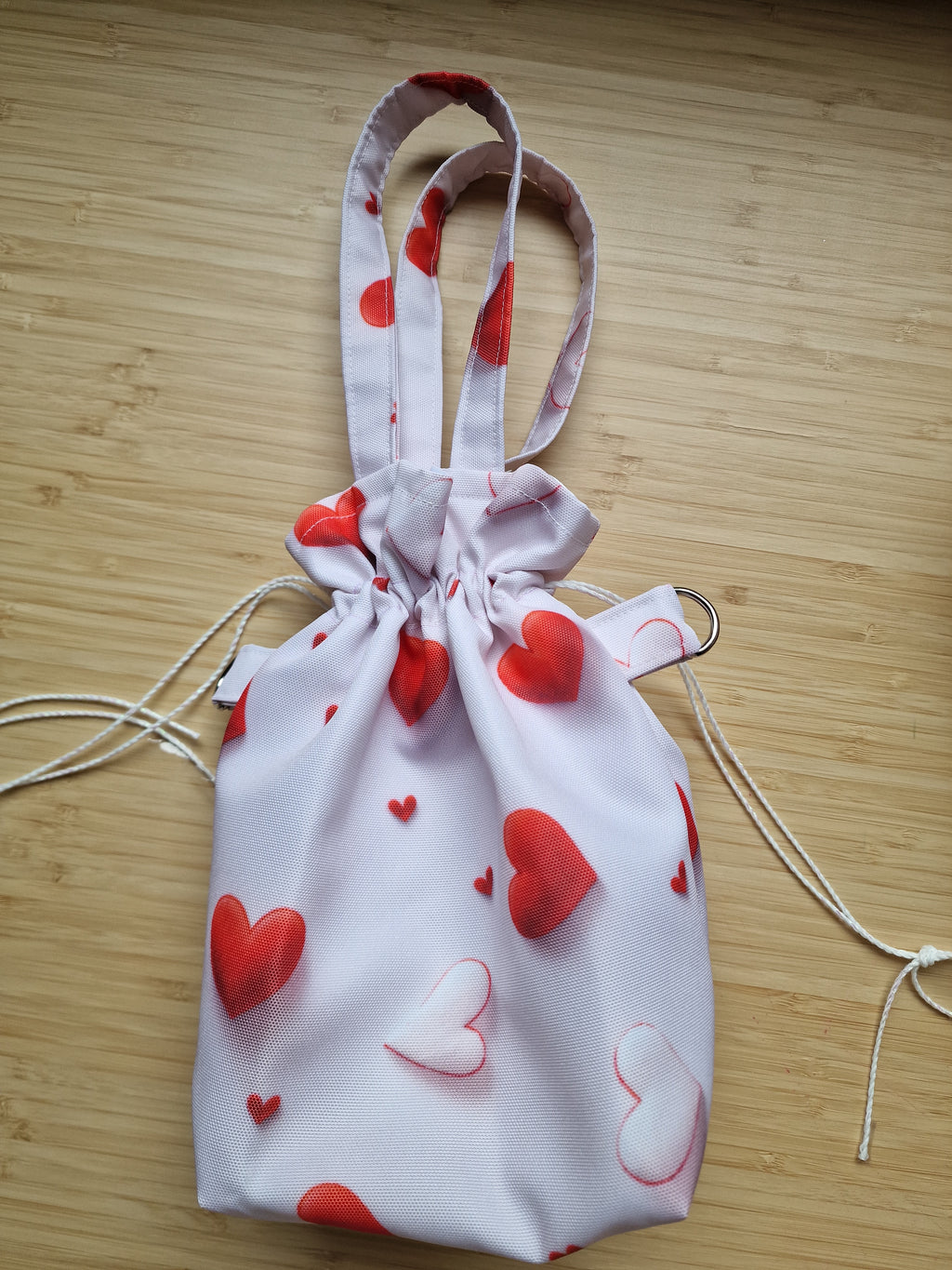 Waterproof Floral Vibrant Drawstring Bag